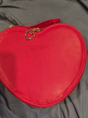 Tori Belle Red Heart Bag